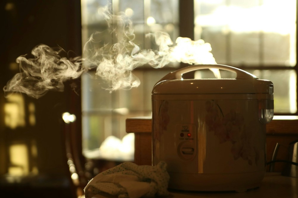 Compact rice cooker